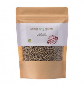 Seeds And Hands White Pepper   Pack  100 grams
